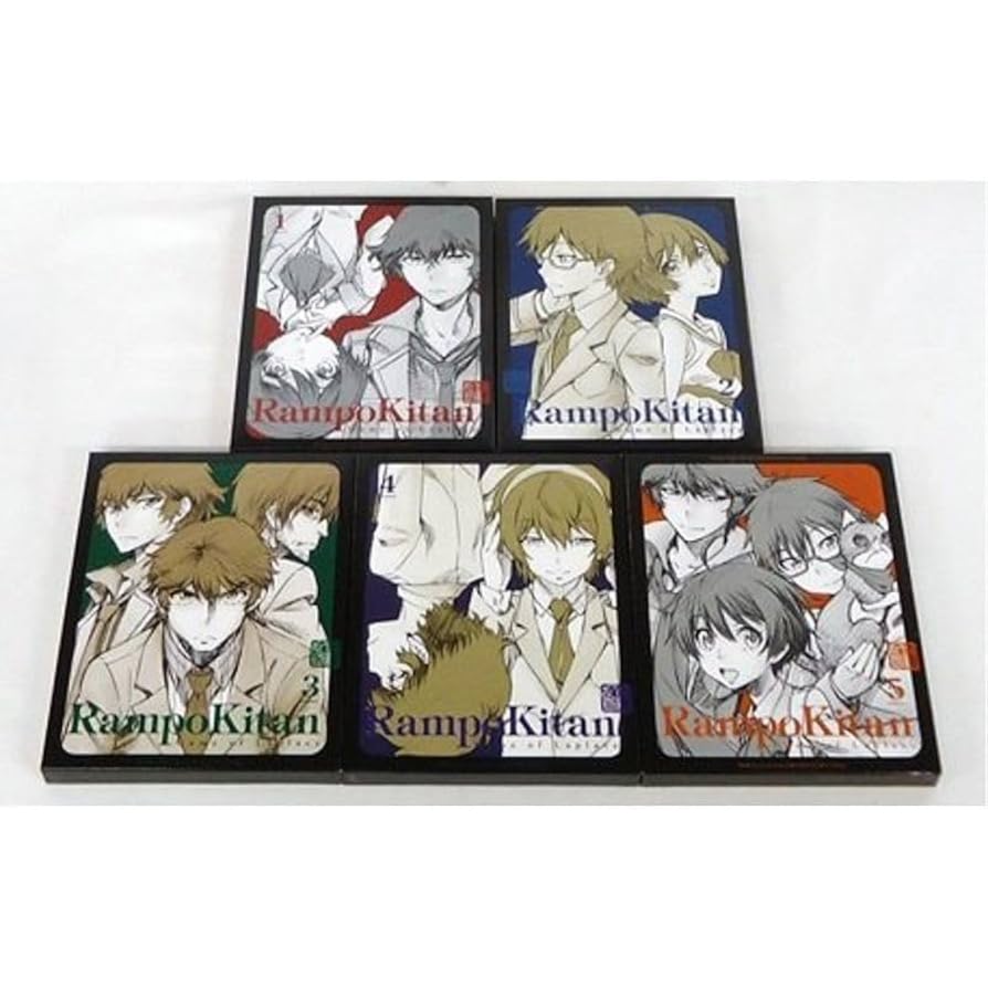 乱歩奇譚 DVDBOX全5巻 Amazon.co.jp: 乱歩奇譚 Game of Laplace 5 (完全生産限定版